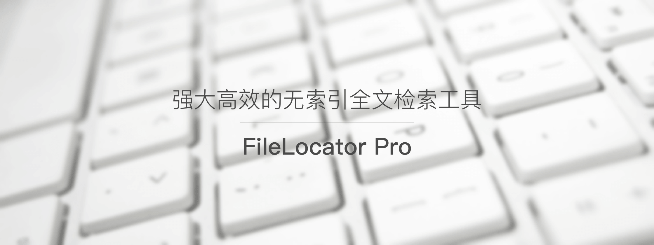 FileLocator Pro – 强大高效的无索引全文检索工具